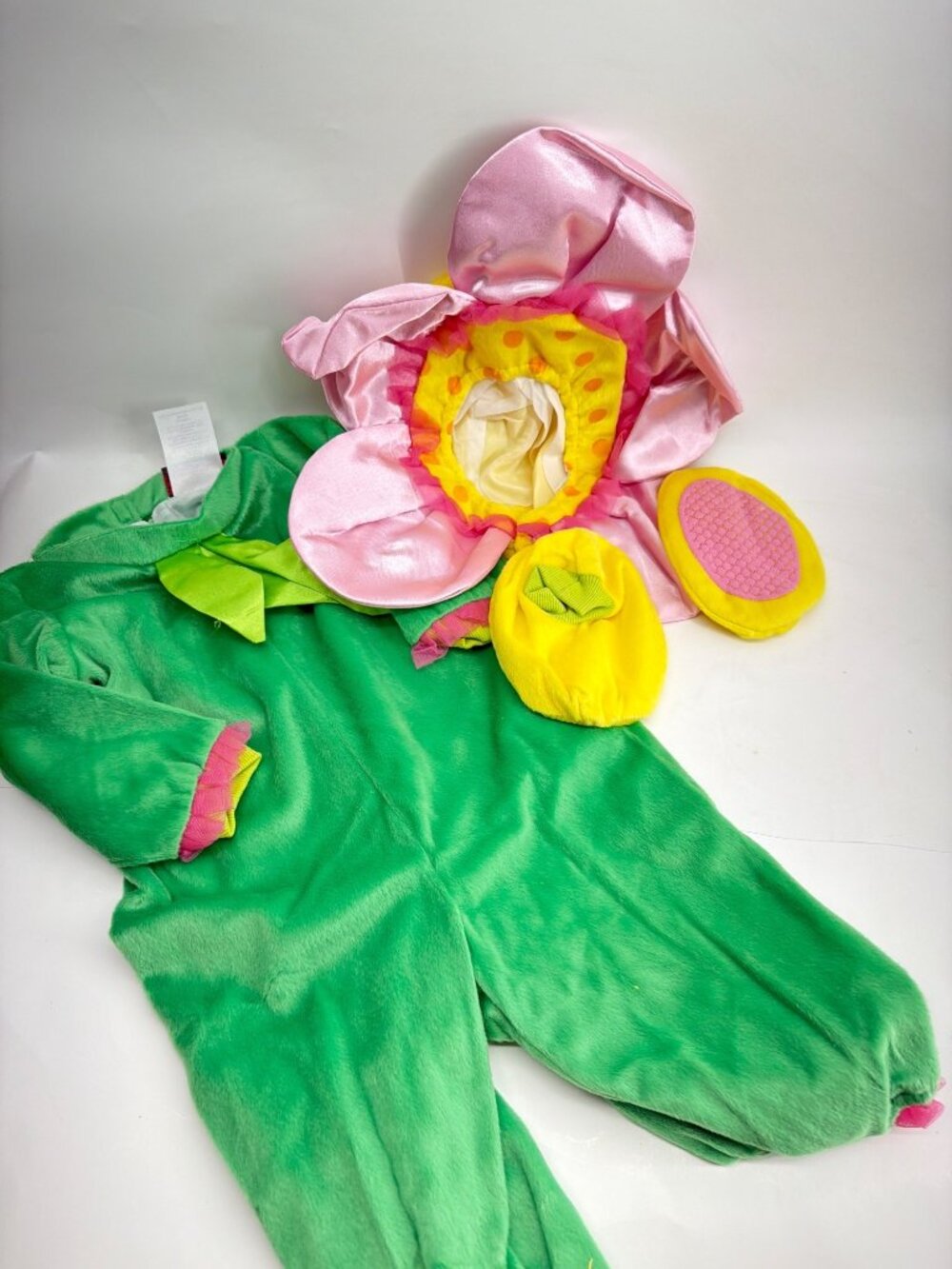 In Character Baby Blossom Costume Flower Cosplay Set Size M 12-18 Months - Picture 3 of 11